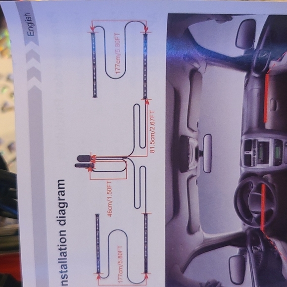 Latkruu Car Atmoshere LED Strip Light - Picture 8 of 8